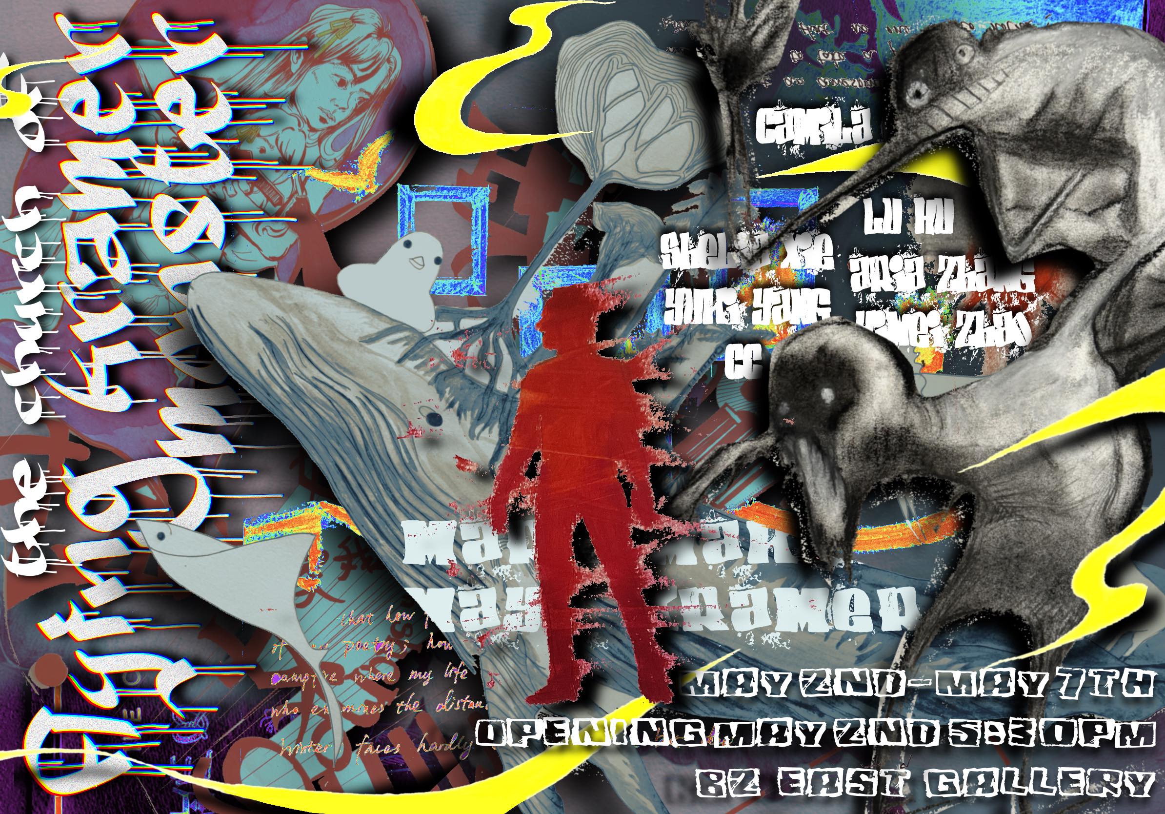 Second version of the poster created by Mark Making 2024 students