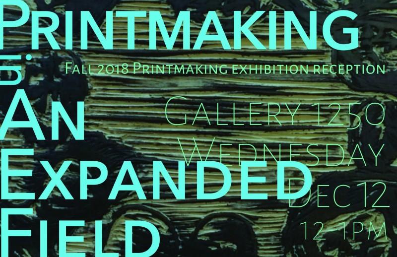“The Map as Art” Printmaking in an Expanded Field Students